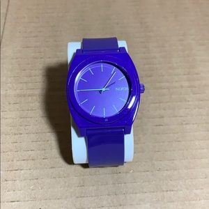 Nixon Time Teller P 40mm purple water resistant